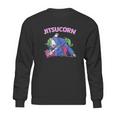 Jitsucorn Unicorn Brazilian Jiu Jitsu Bjj Sweatshirt