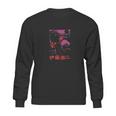 Junji Ito Girl Eating Globule Black Sweatshirt