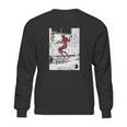 Junji Ito Popping Out Of Skin Black White Red Sweatshirt