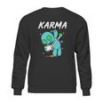 Karma Cute Anime Kawaii Pastel Goth Emo Punk Voodoo Doll Sweatshirt