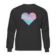 Kawaii Pastel Goth Anxiety Space Heart Sweatshirt