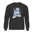 Kawaii Pastel Goth Cute Creepy Baphomet Satanist Goat Sweatshirt