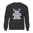 Kawaii Pastel Goth Cute Creepy Creature Skull Sweatshirt