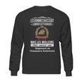 Les Hommes Naissent Libreset Egauz Mais Le Meilleur Ont Servi Au Régiment De Chasseurs Ardennais Sweatshirt