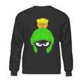 Looney Tunes Marvin The Martian Dark Big Face Sweatshirt