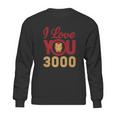 I Love You 3000 Helmet Logo Sweatshirt