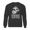 Lucky Ride Marines Usmc The Few The Proud White Emblem F And B Sweatshirt