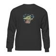 The Mandalorian The Child With Blue Butterflies Sweatshirt