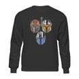 The Mandalorian Helmets Sweatshirt