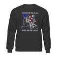 Marine Corps Marine Devil Dog First In Last Out Sweatshirt