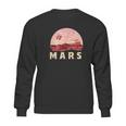 Mars Retro Minimalist 80S Style Martian Space Sweatshirt