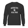 Michigan State Spartans Arch Logo Departments Sweatshirt