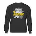 Michigan Wolverines Month Of Michigan Basketball Sweatshirt