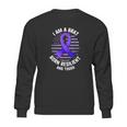 Military Child I Am A Brat Born Resilient And Tough Ribbon Sweatshirt