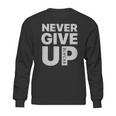 Mohamed Salah Never Give Up Sweatshirt