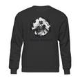 Moon Knight Paint Smudge Print Graphic Sweatshirt