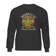 Namastay Home And Get High Namaste Marijuana Sweatshirt