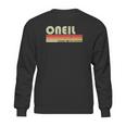 Oneil Surname Funny Retro Vintage 80S 90S Birthday Reunion Sweatshirt