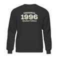 Original 1996 Vintage 25Th Birthday Turning 25 Years Old Sweatshirt