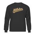 Outerstuff Oakland Athletics Boys Youth Green Crew Neck Sweatshirt