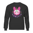 Pastel Goth Kawaii Bunny Skull Japanese Witchy Aesthetic Sweatshirt