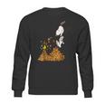 Peanuts Snoopy Jumping Into Leaf Autumn Shirt Sweatshirt