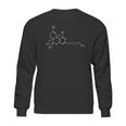 Pot Molecule Thc Marijuana Stoner Gift Sweatshirt