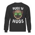 Pugs N Nugs Cute Pug Dog Lover Cannabis Marijuana Gift Sweatshirt