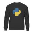 Python Logo For Developers Sweatshirt