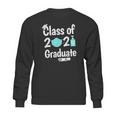 Quarantine 2021 Sanitizer High School Graduate Diploma Sweatshirt