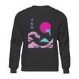 Retro Aesthetic Iruka With Japanese Writing Sweatshirt