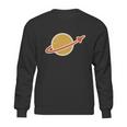 Retro Vintage Planet Space Shuttle Logo Sweatshirt