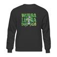 Rick And Morty Wubba Lubba Dub Dub Portal Letters Sweatshirt