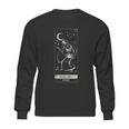 Rogue Wolf Death Retro Dark Symbol Ghoulish Goth Lover Gift Sweatshirt