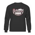 San Francisco Football Vintage Sf Cali Retro Gameday Sweatshirt