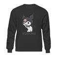 Sanrio Kuromi Backside Logo Sweatshirt