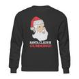 Santa Claus Is Cumming Dirty Humor Sweatshirt