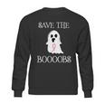 Save The Boooobs Breast Cancer Halloween Ghost Sweatshirt