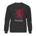 Scottish Lion Rampant Scotland Coat Arms Gift Emblem Sweatshirt