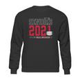 Seniors 2021 We Aced Social Distancing 101 Sweatshirt