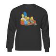 The Simpsons Homer Marge Maggie Bart Lisa Simpson Couch Sweatshirt