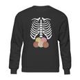 Skeleton Rib Cage Mexican Pan Dulce Concha Sweatshirt