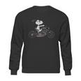 Snoopy Riding Motorcycle Shirt Sweatshirt