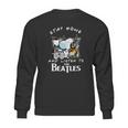 Snoopy And Woodstock Stay Home And Listen To The Beatles Shirt Sweatshirt