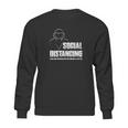 Social Distancing And Chill Introvert Gift Sweatshirt