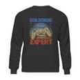 Social Distancing Expert Gaming Video Gamer Sweatshirt