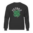 St Patricks Day Shamrock Detroit Michigan Sweatshirt