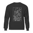 The Star Tarot Card Halloween Mermaid Gothic Horror Sweatshirt