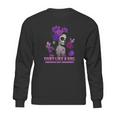 Sugar Skull Fight Like A Girl Fibromyalgia Awareness Shirt Sweatshirt