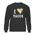 Taco Tuesday Funny Meme Mexican Food Pun Bell Sweatshirt